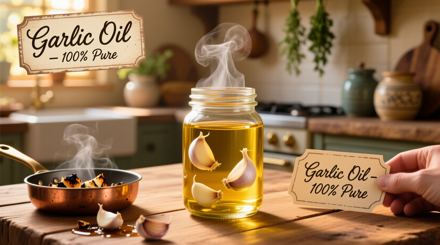 recipe garlic oil