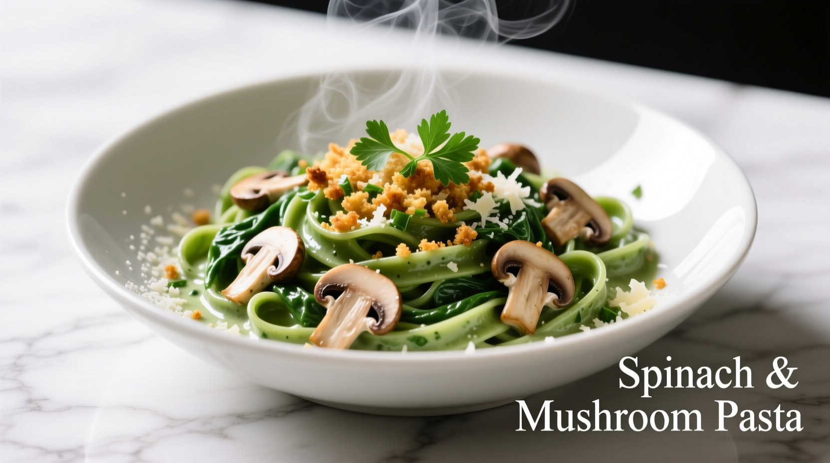 Perfect Spinach Mushroom Pasta Recipe in 20 Minutes