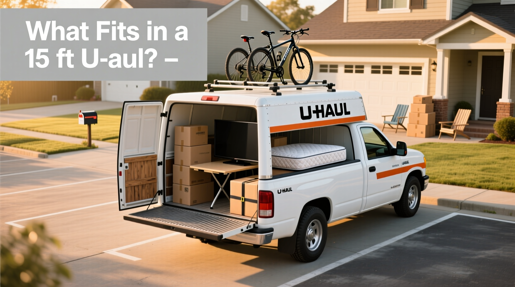 15 ft u haul capacity rental guide