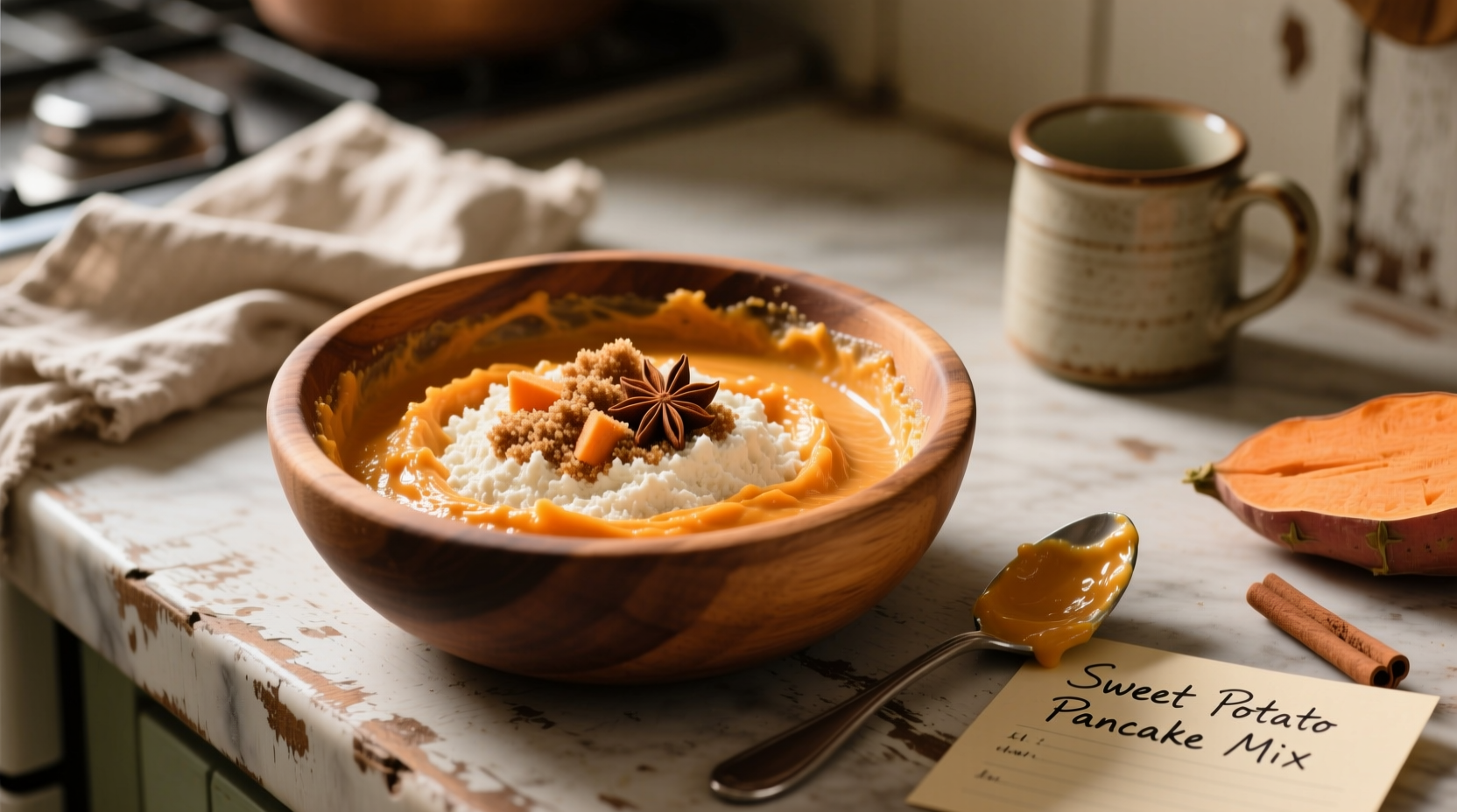 sweet potato pancake mix