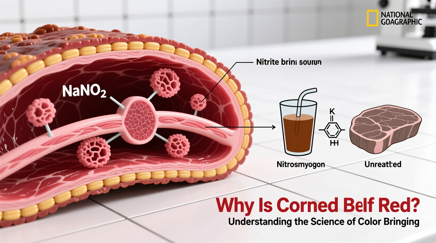why is corned beef red understanding the color brining