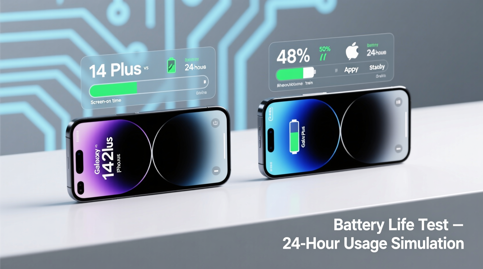 iphone 14 plus vs galaxy s22 plus which one actually lasts longer