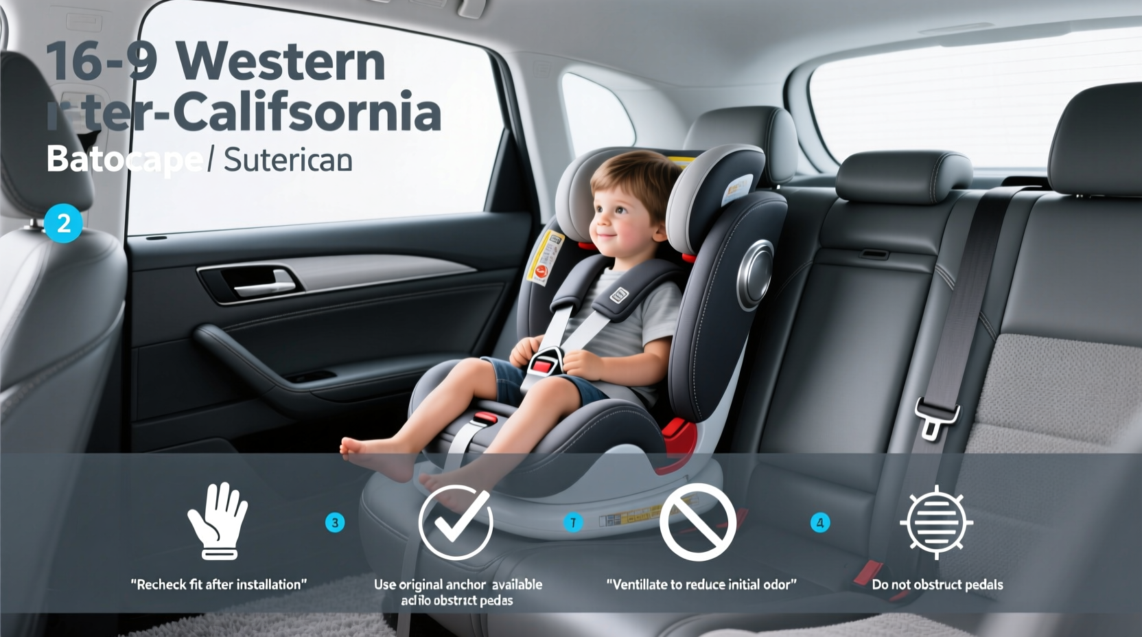 california car seat booster seat law