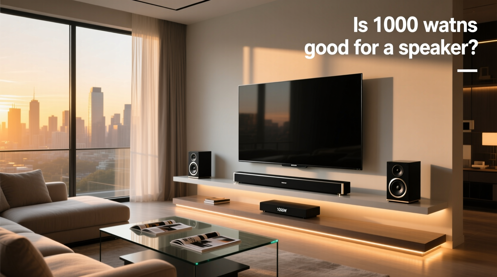 1000w soundbar overkill or ideal 