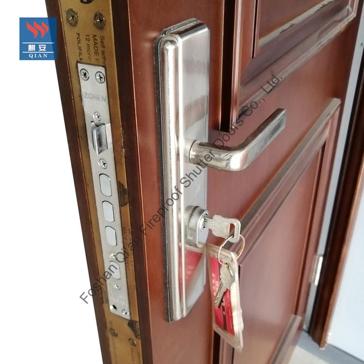 Supplier wooden security armored pvc hard wood door panel turkish doors