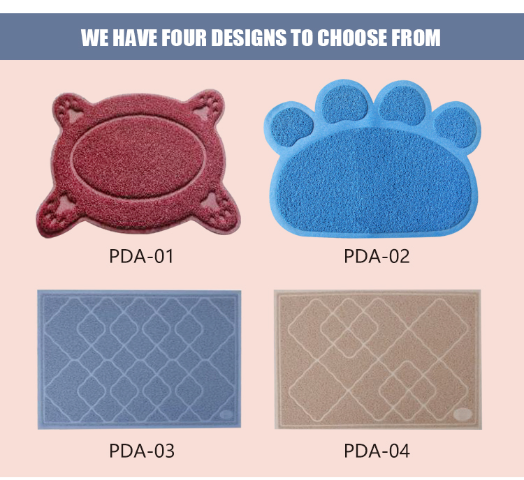 Training cat litter silicone dog mat cooling feeding food bowl silicone pet mat(图7)