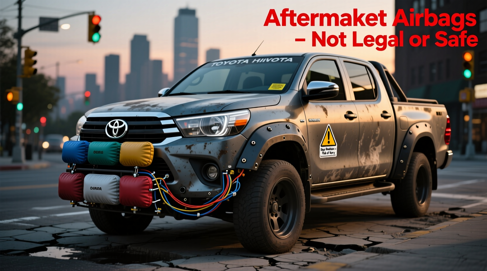 hilux aftermarket airbag safety