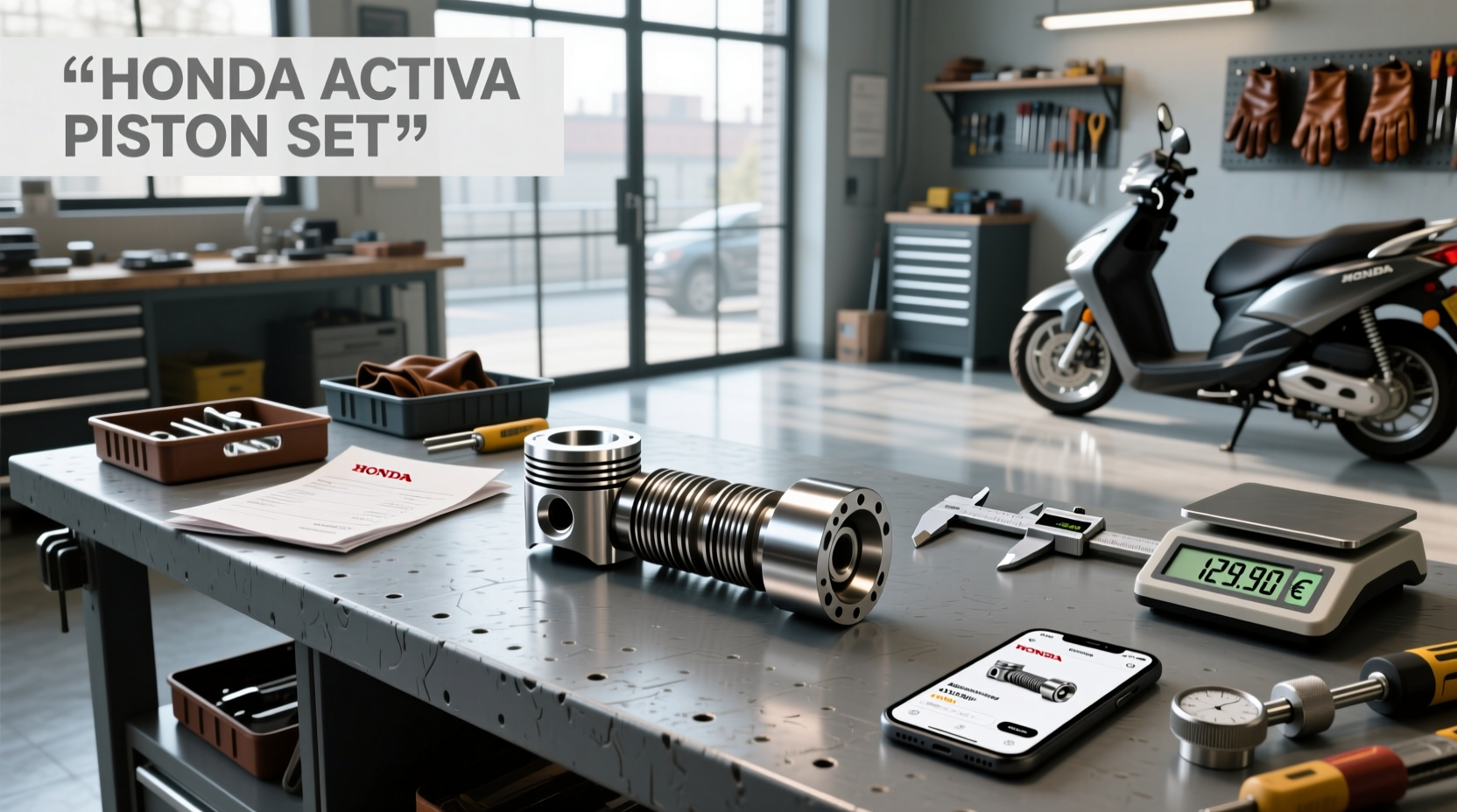 What Is the Price of a Honda Activa Piston Set and Where to Buy?