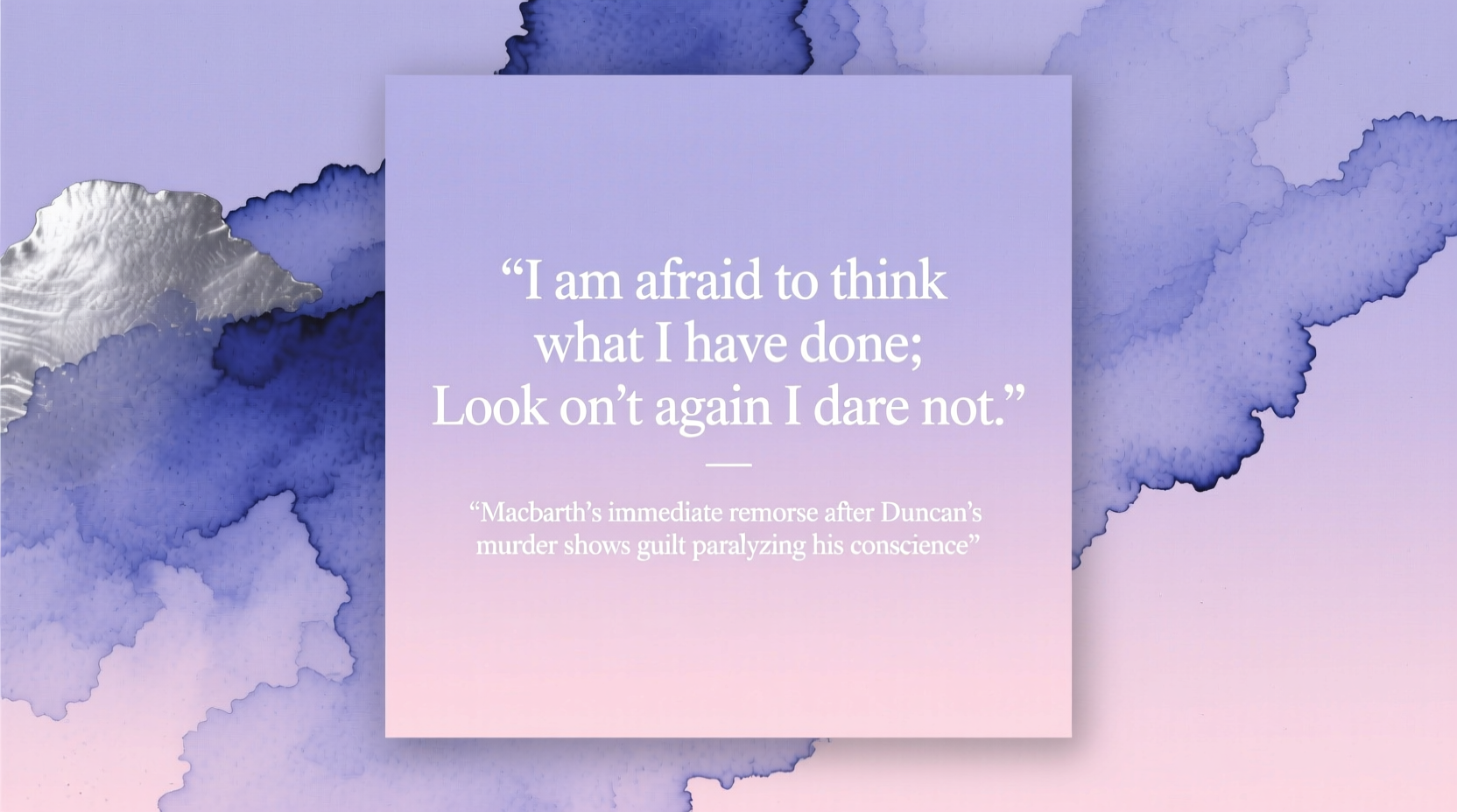 Macbeth Guilt Quotes: The Torment of a Tragic Hero, image size:1664x928