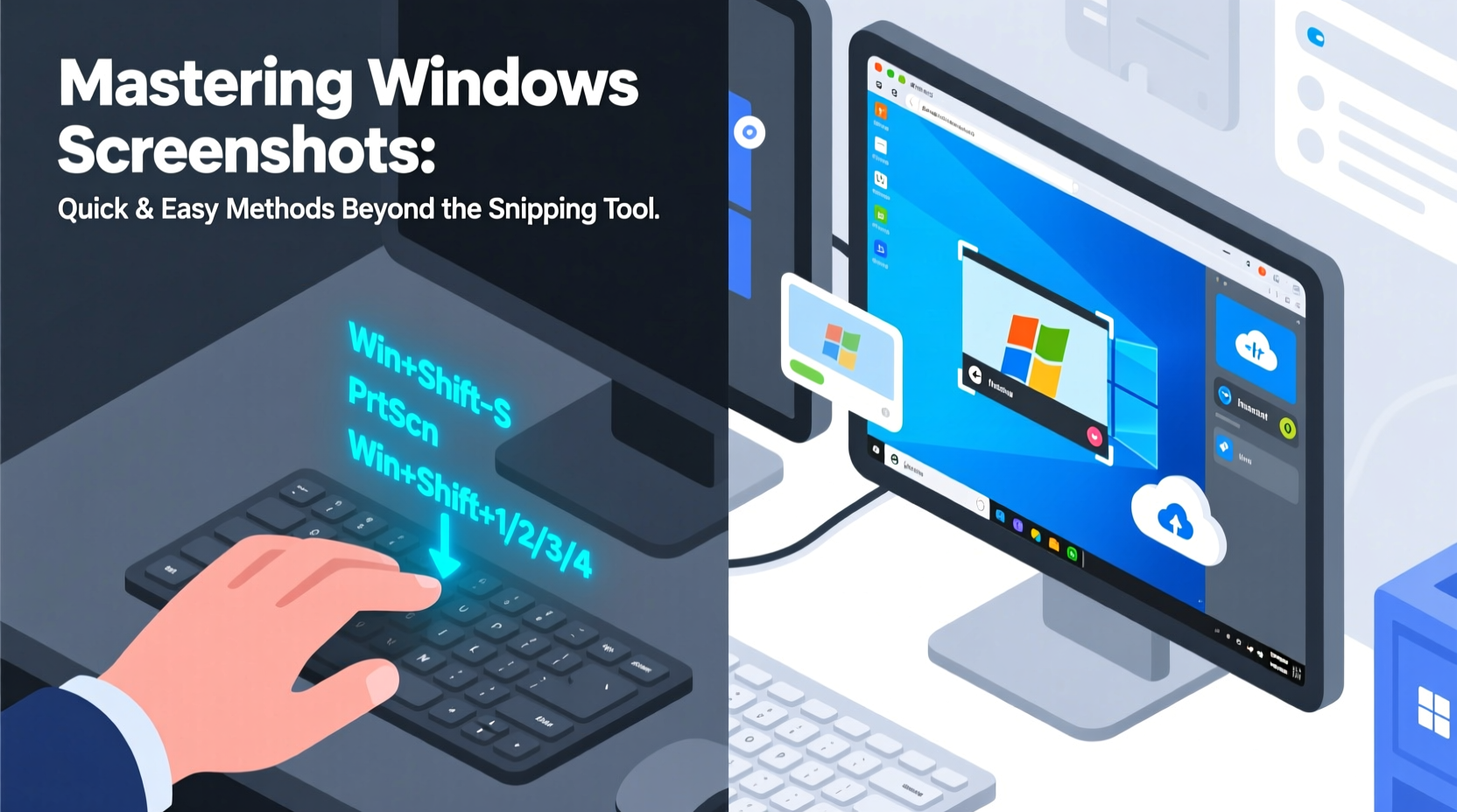 mastering windows screenshots quick and easy methods beyond the snipping tool