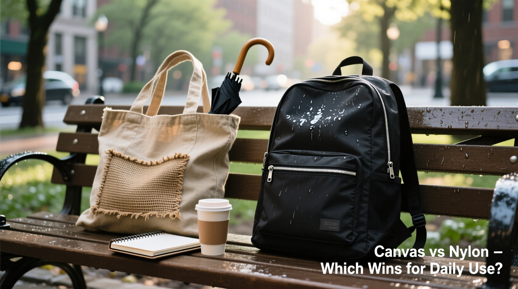 canvas or nylon bag for everyday use which ones actually more practical