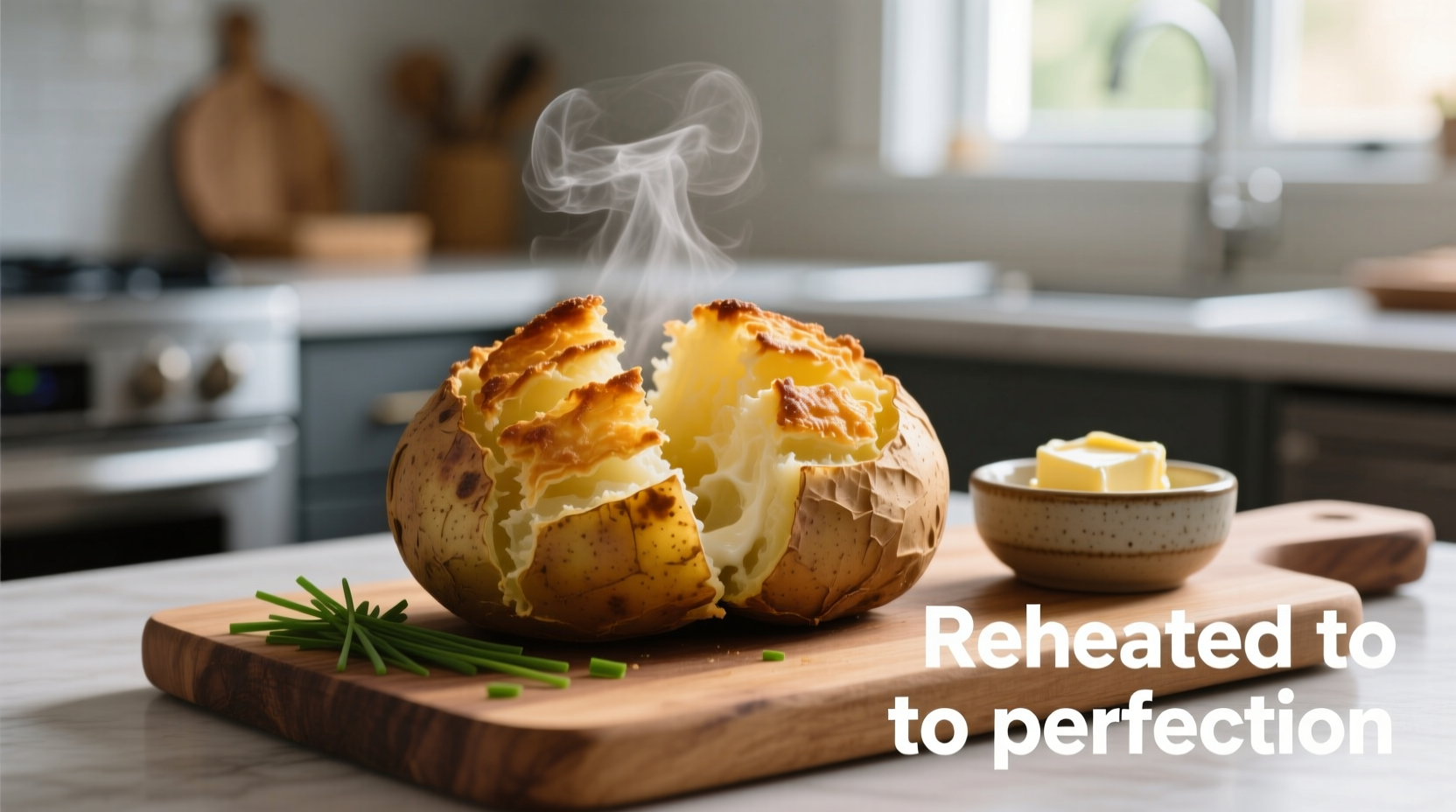 reheating twice baked potato