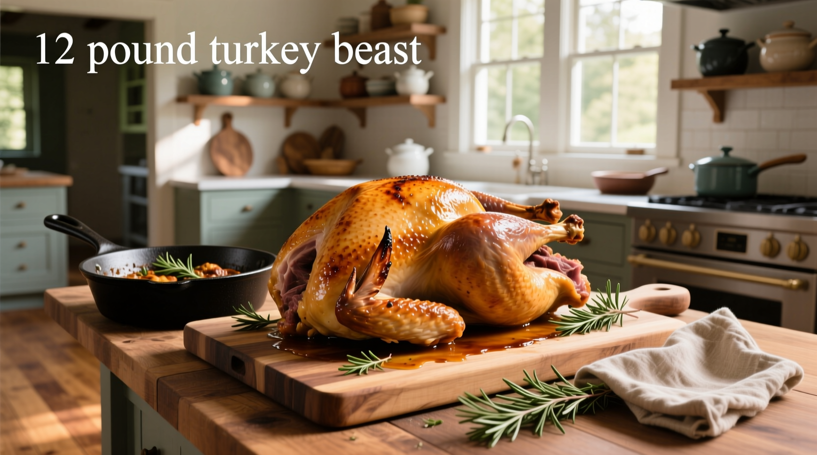 12 pound turkey breast cooking guide