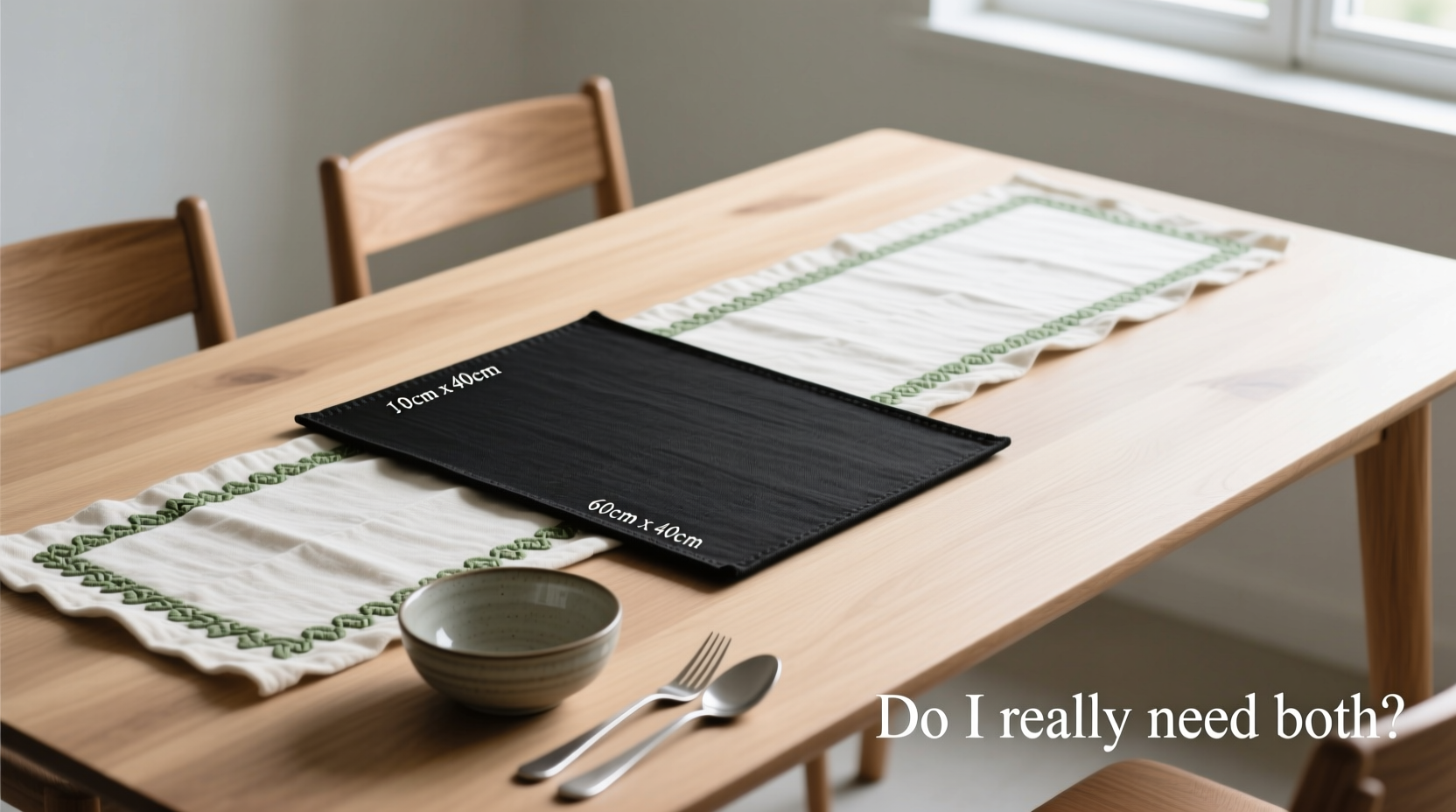 table mat vs table runner do i really need both