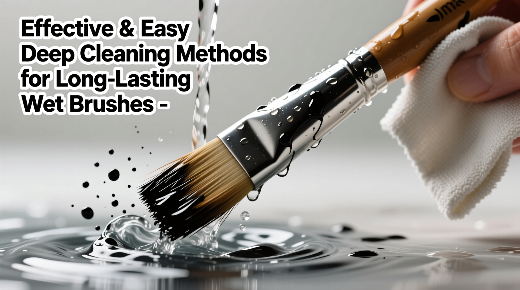 effective and easy methods to deep clean your wet brush for longer use