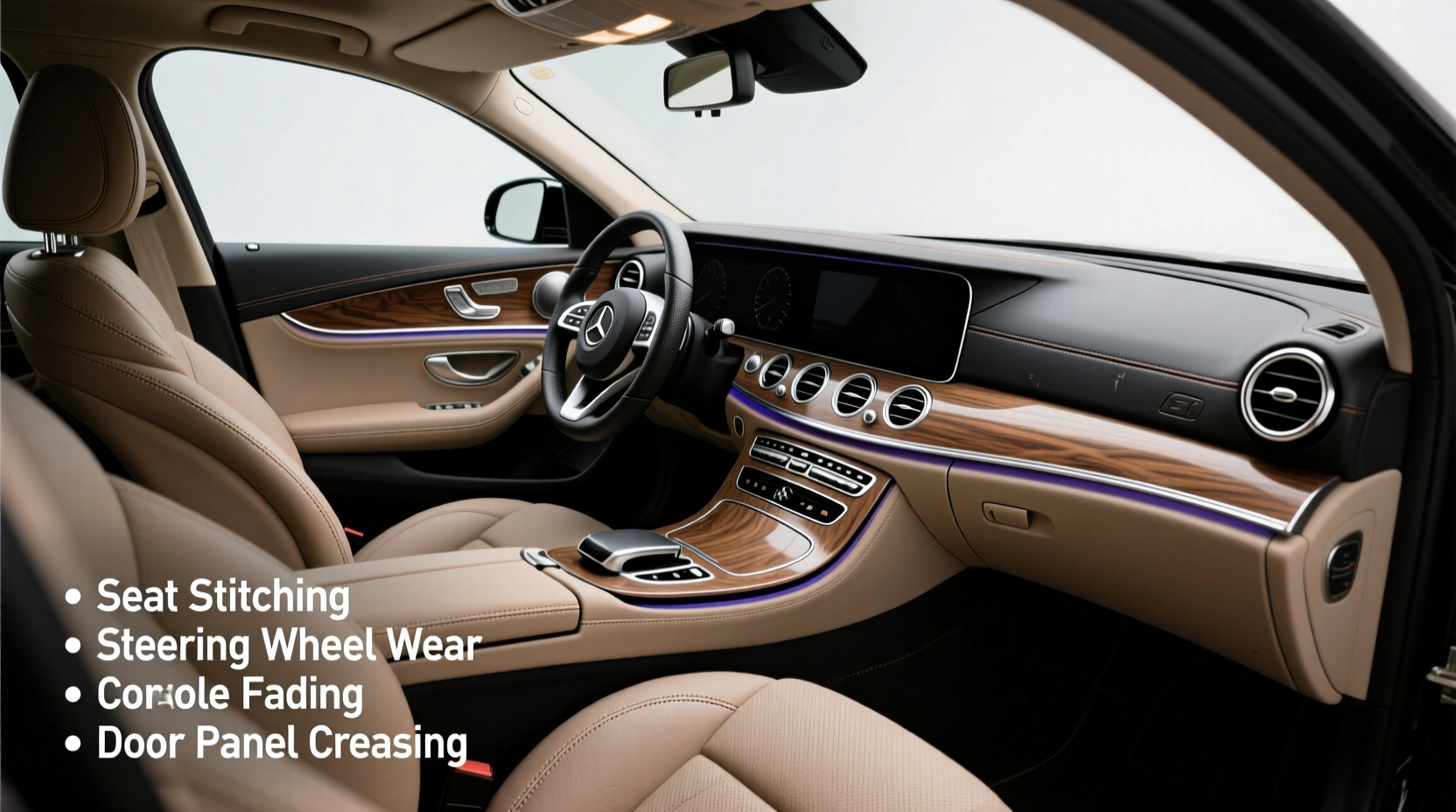 2016 e400 interior wear check