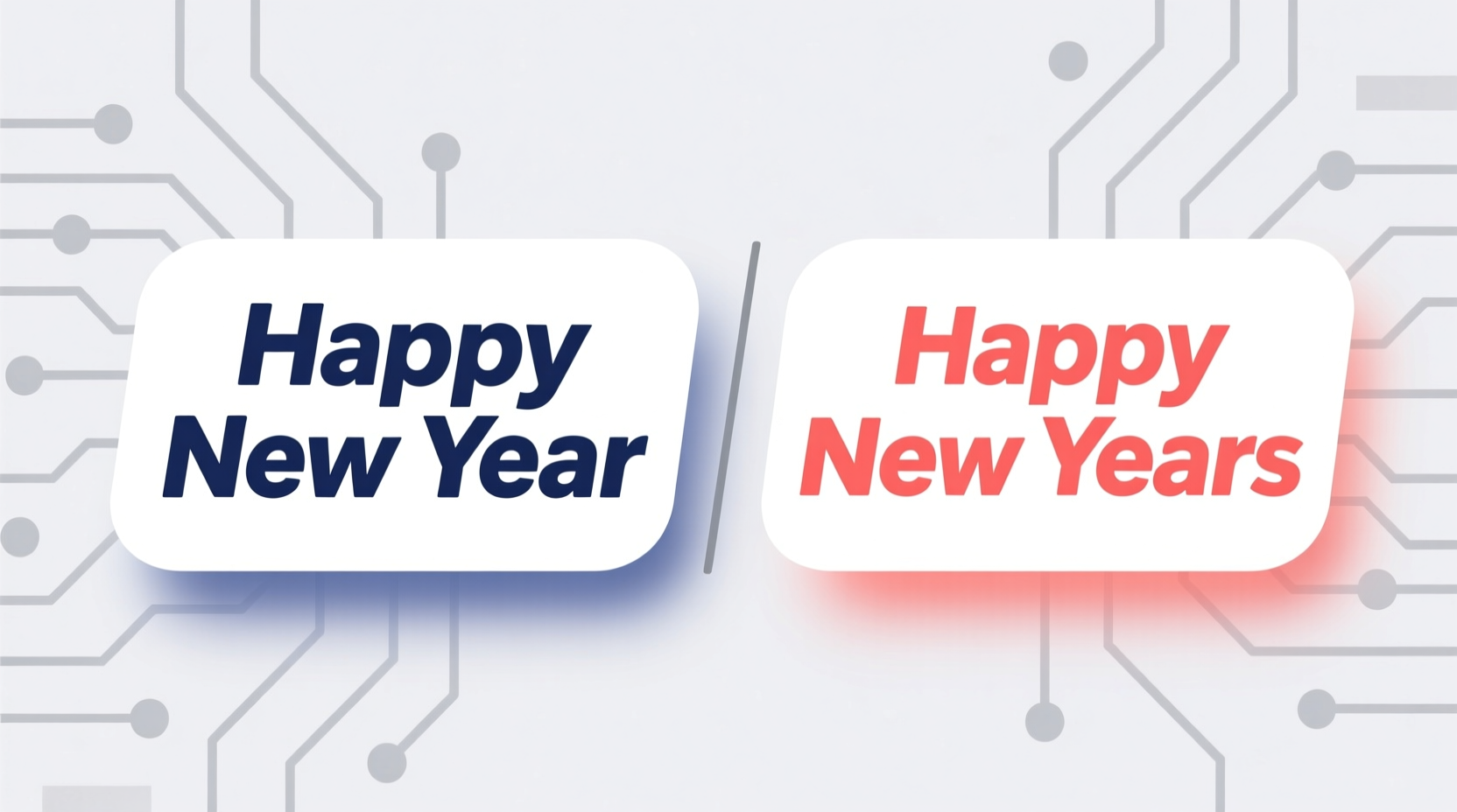 do you say happy new year or happy new years