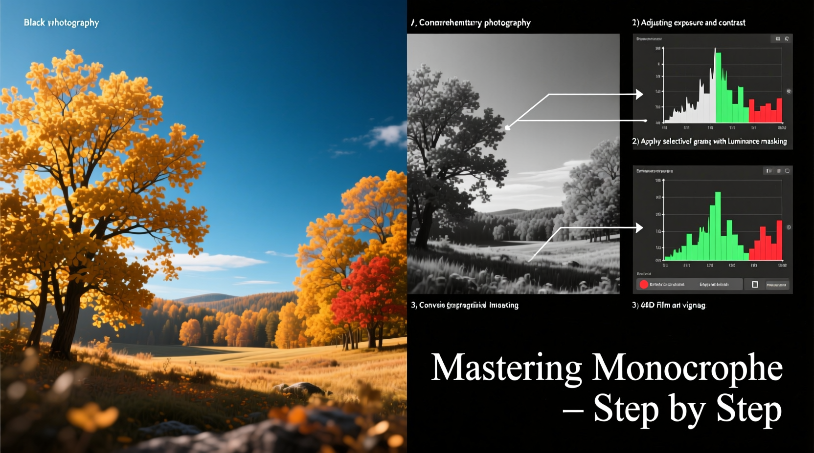 mastering black and white photography step by step guide to transform your photos with stunning monochrome effects