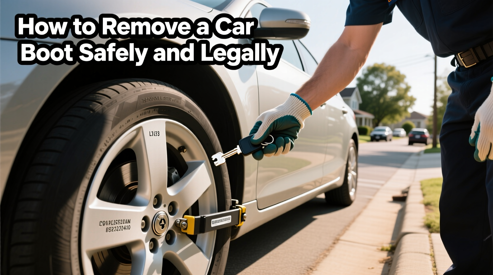 how to remove a car boot