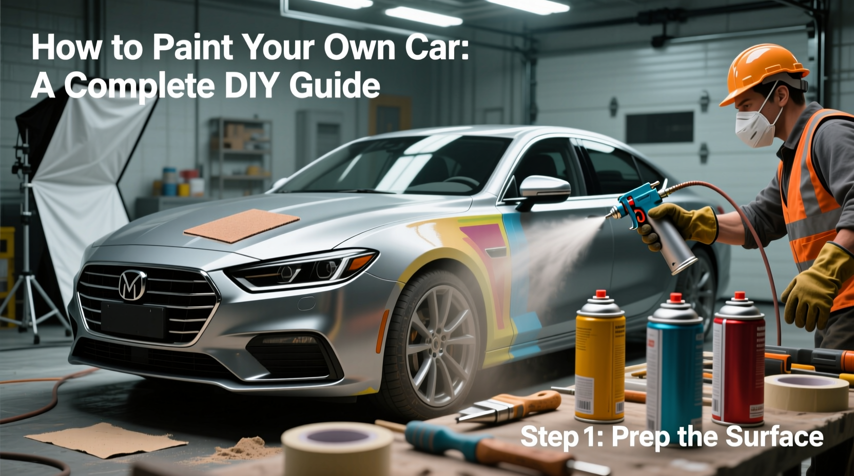 how can i paint my own car