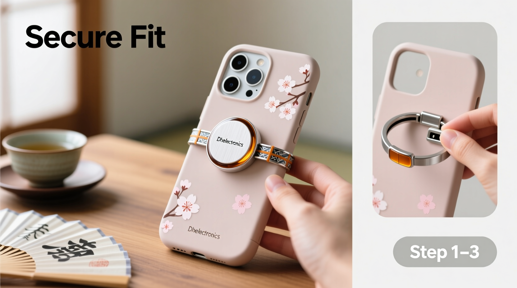 how to securely install a dhelectronics japanese style bracelet on your iphone case a complete user friendly guide