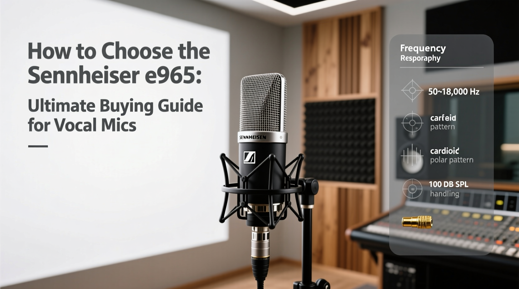 microphone sennheiser e965