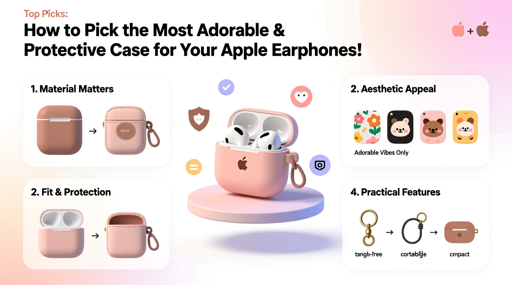 how to pick the most adorable and protective case for your apple earphones a practical guide