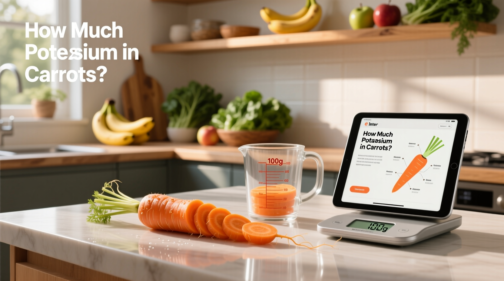how much potassium in carrots a practical guide