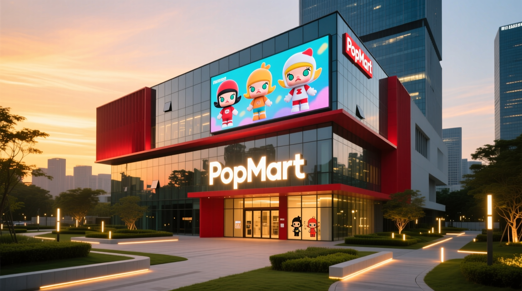 where is popmart hq