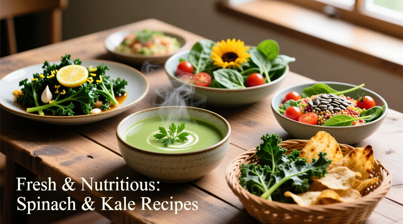 10 Spinach and Kale Recipes for Nutrient-Packed Meals