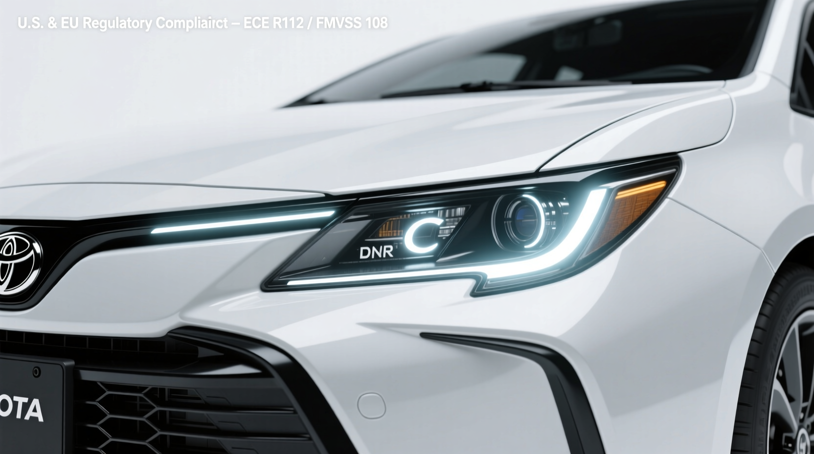 corolla 2021 led headlights regulations