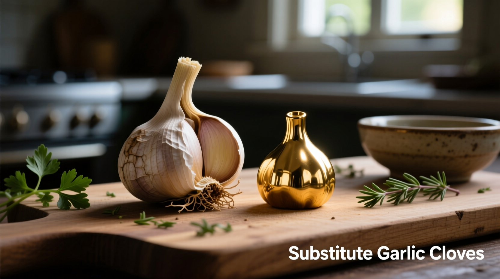 substitute garlic cloves