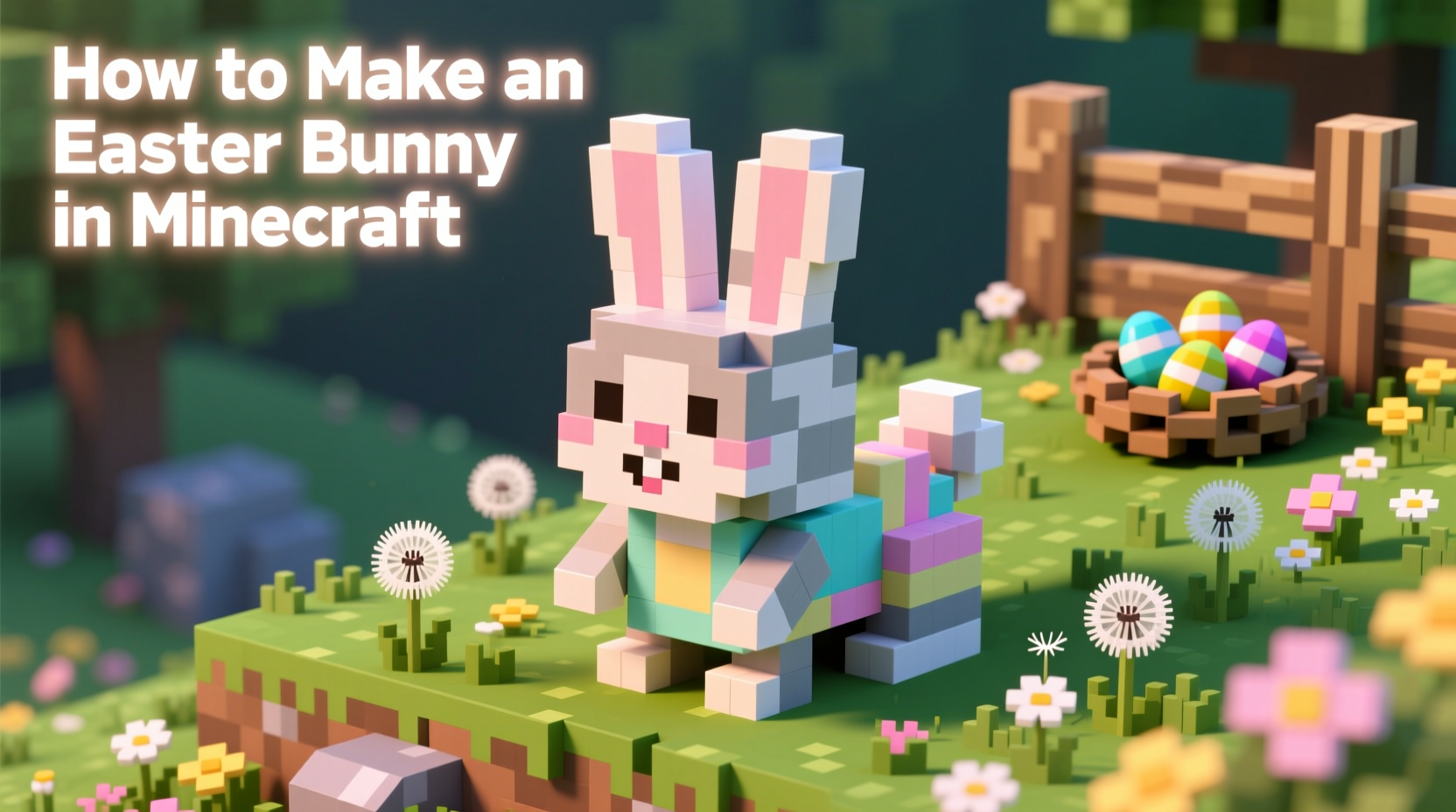 How to Make an Easter Bunny in Minecraft
