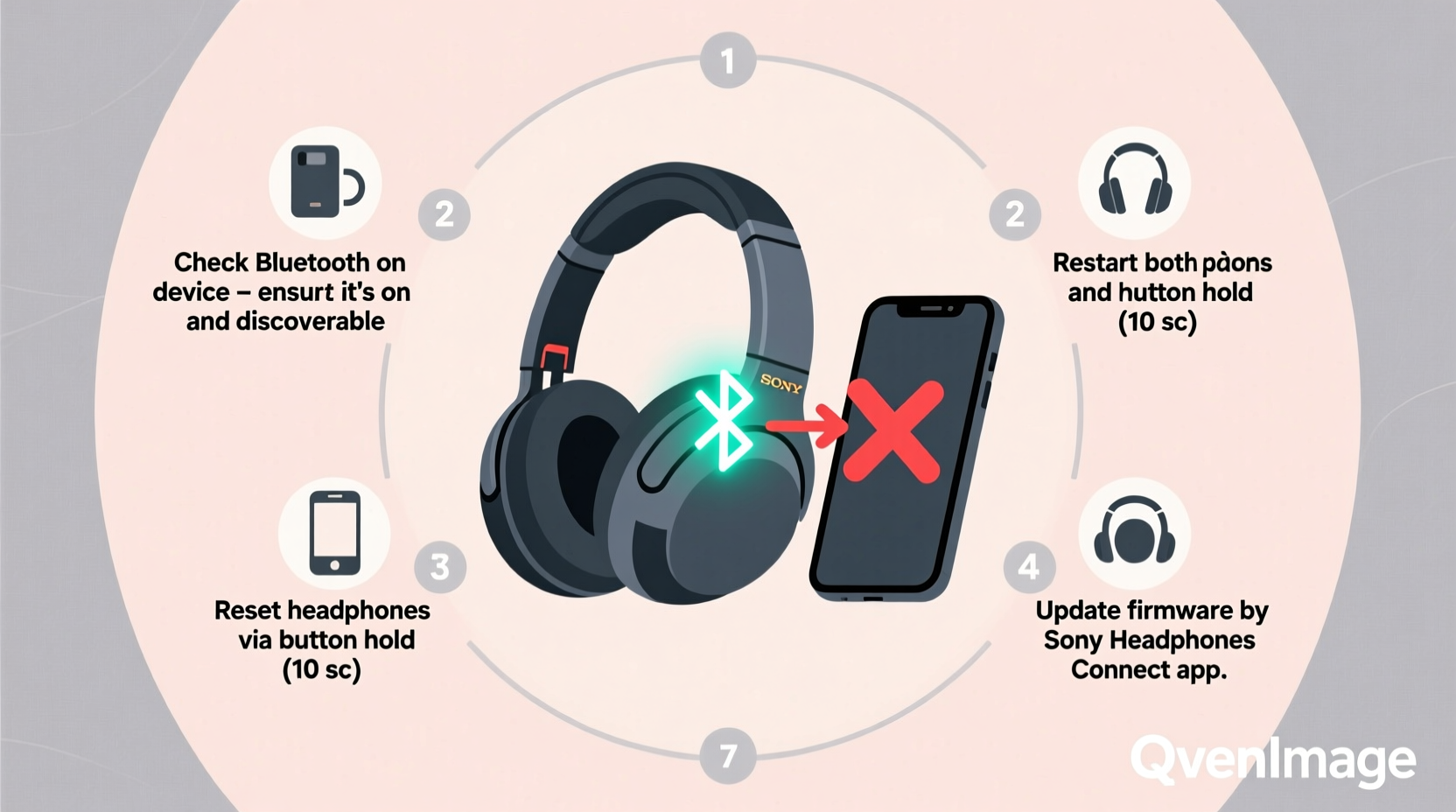 sony headphones not connecting troubleshooting solutions