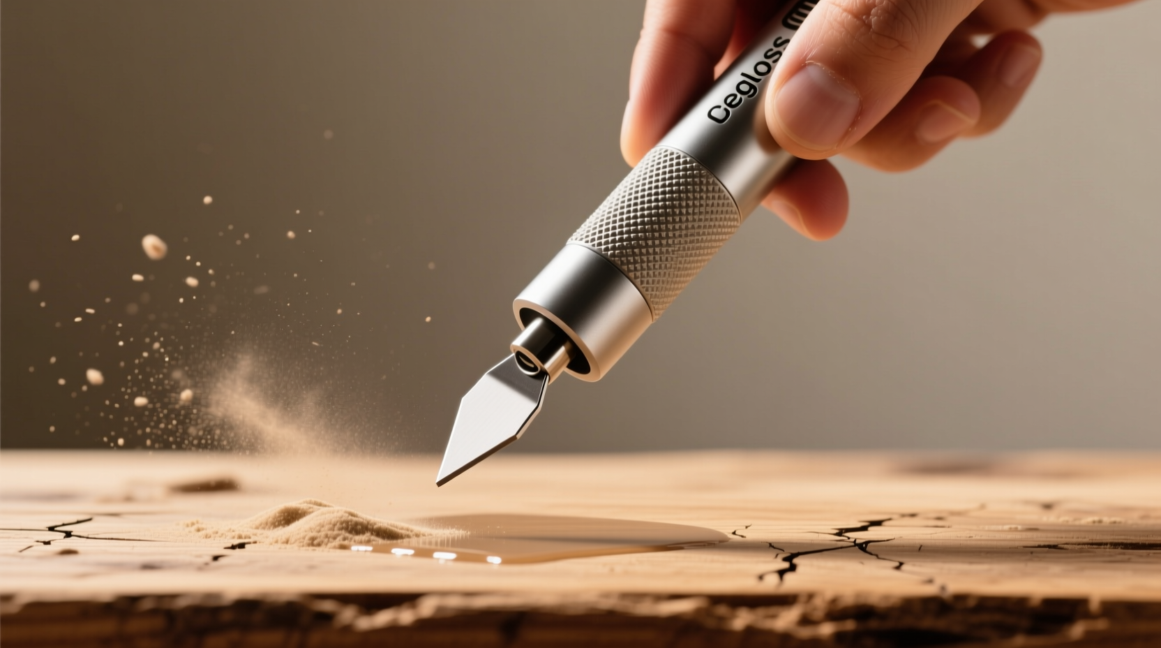 deglosser is a superior alternative to sandpaper when y