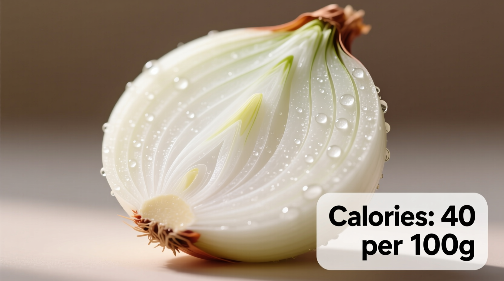white onion calories