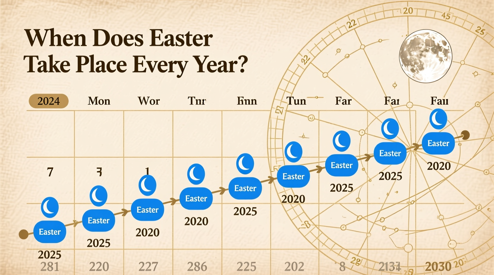 when does easter take place every year