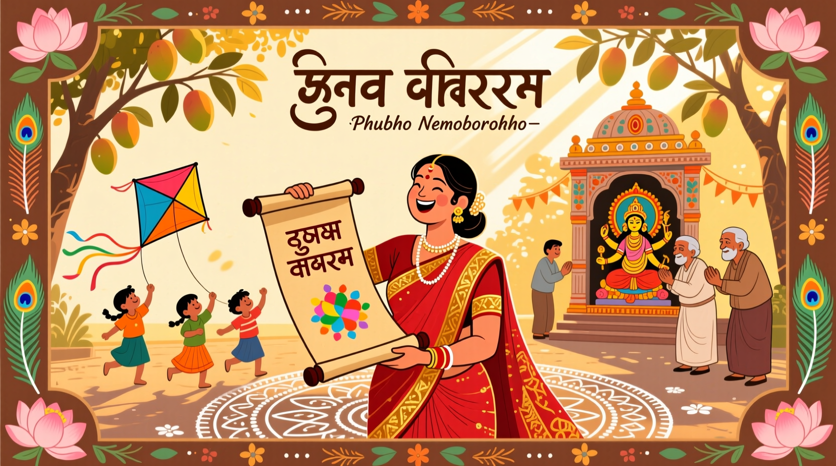 how to greet happy new year in bengali