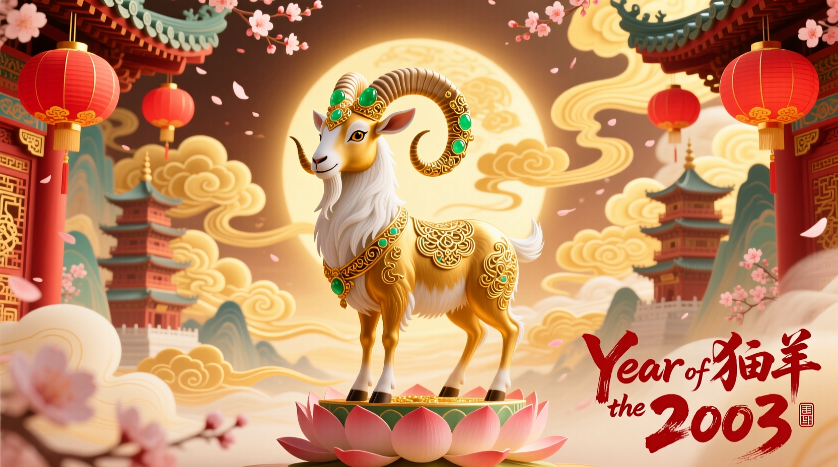Year of the Goat: Chinese New Year 2003