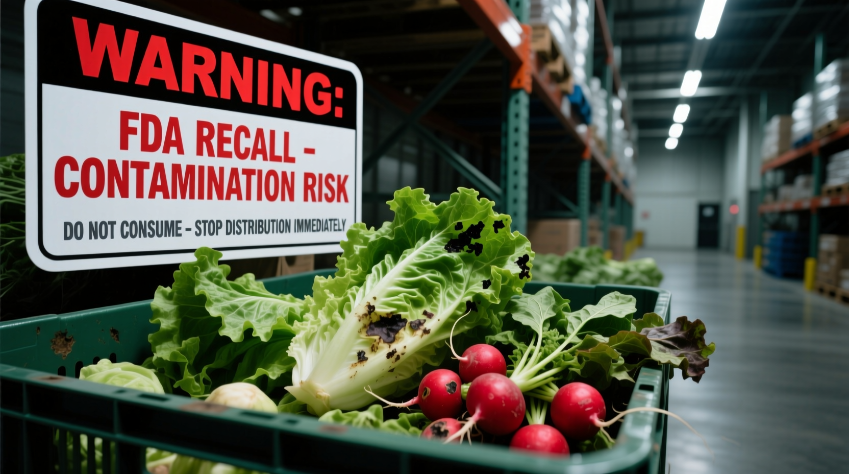 FDA food safety alert on produce recall