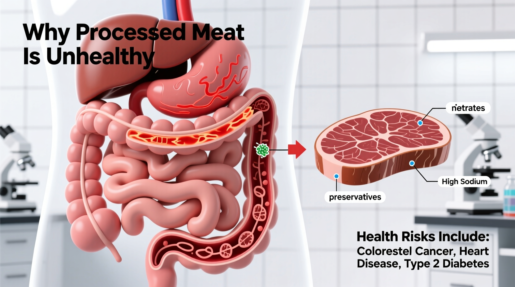 why is processed meat unhealthy risks health concerns