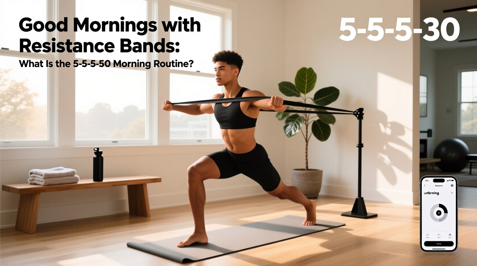 5 5 5 30 morning routine banded good mornings