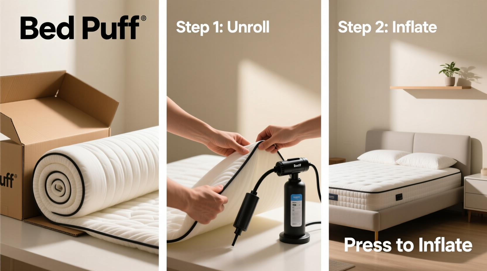 the complete guide to opening and setting up your bed puff mattress easily
