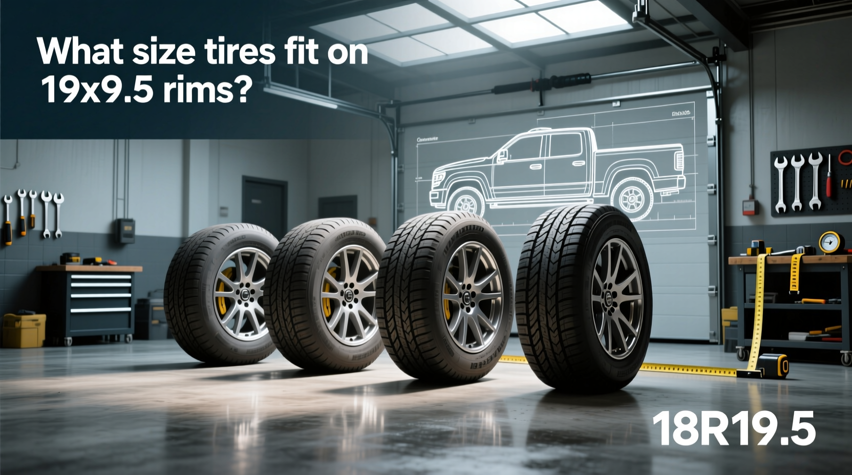 How to Choose Tyre 18R19.5, What Size Tires Fit on 19x9.5 Rims?