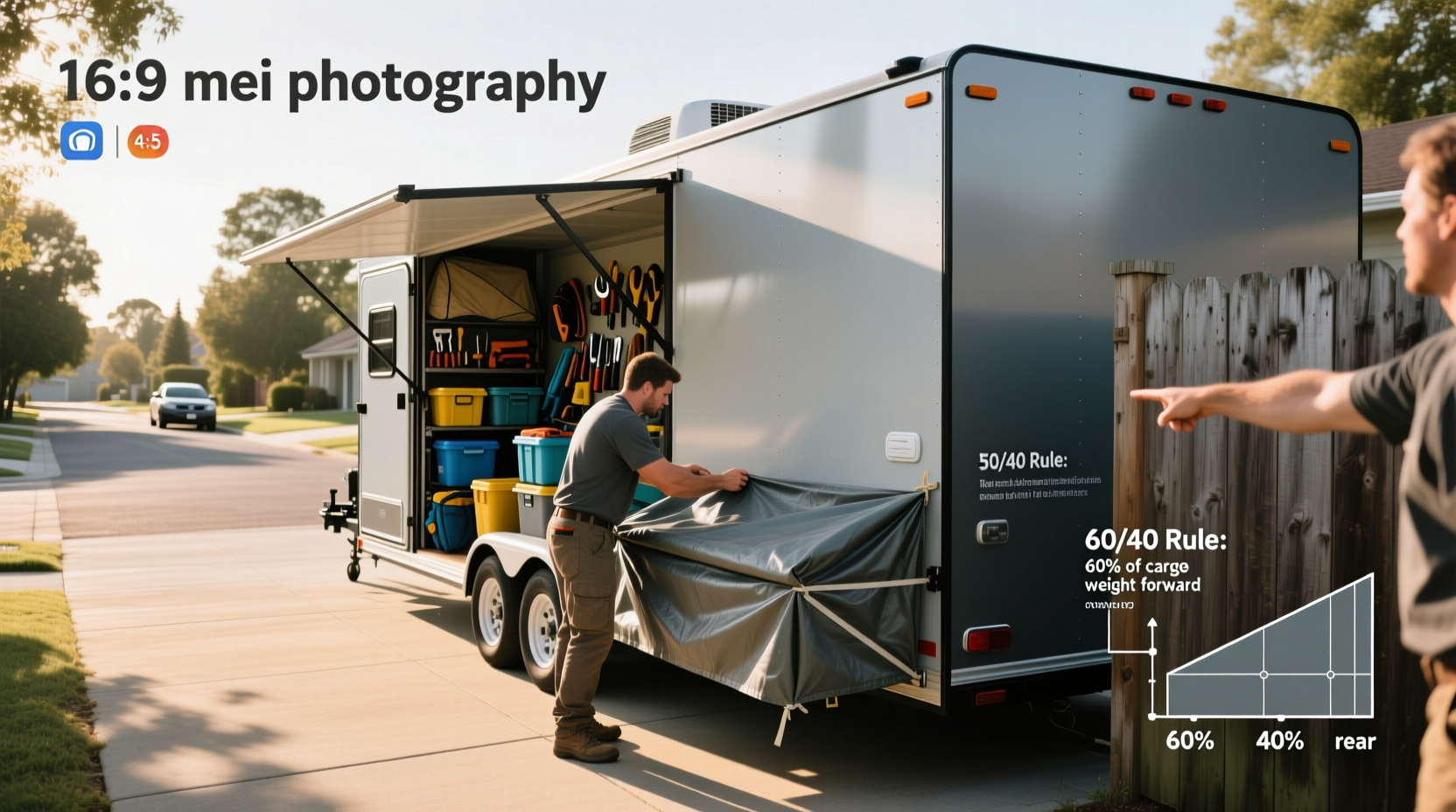 How to Choose 5x8 Trailer Cover, What Is the 60/40 Rule on Trailers?