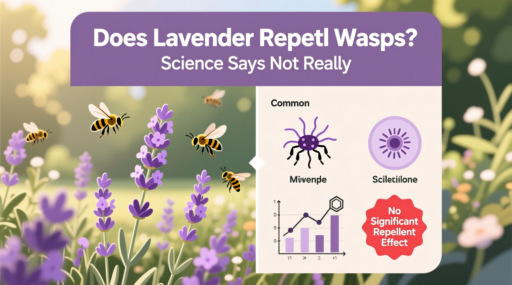 does lavender repel wasps