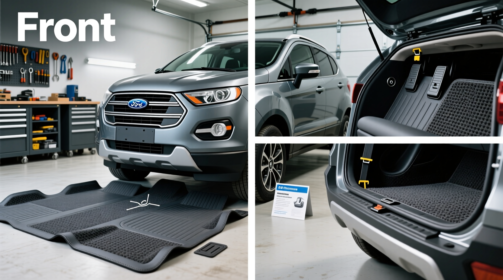 install rhd ecosport floor mats