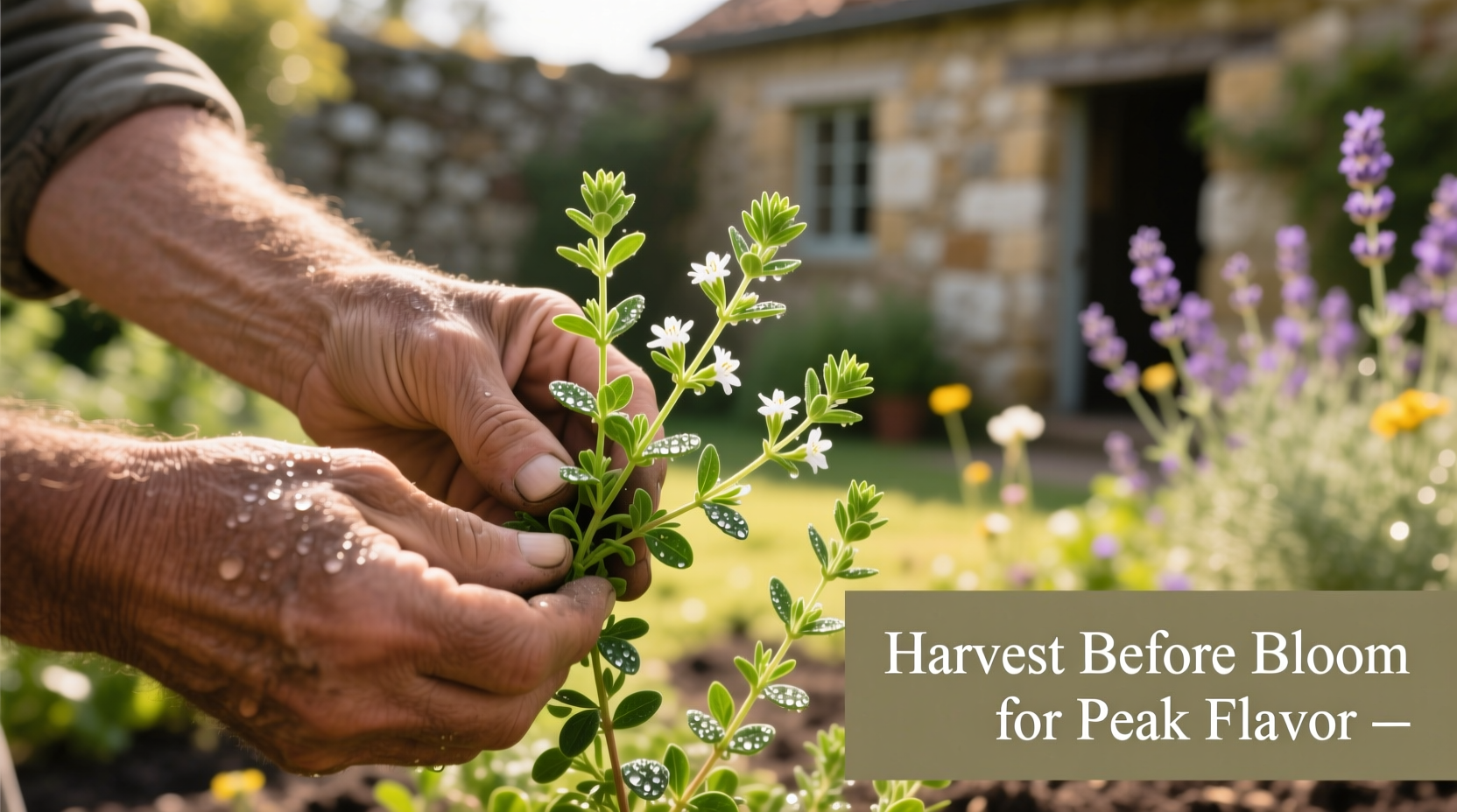 How to Harvest Thyme for Maximum Flavor