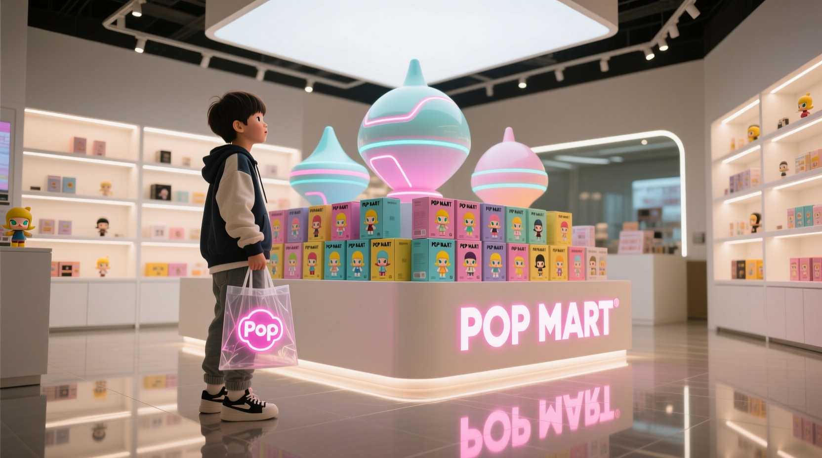 is pop mart down