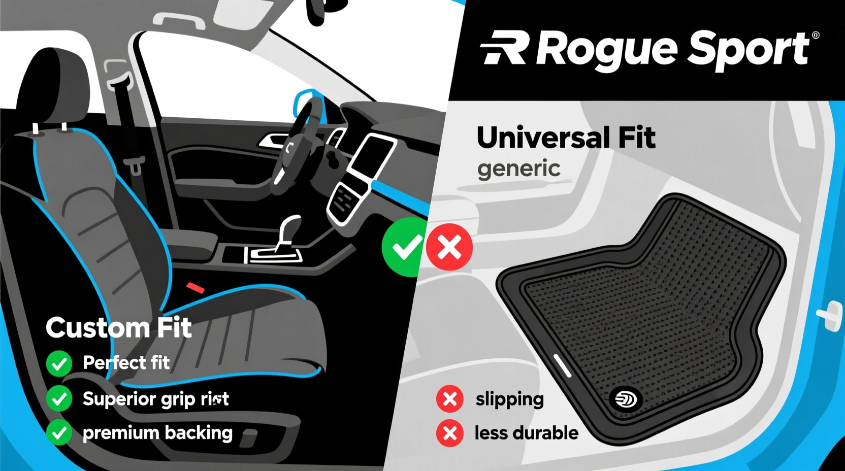 custom vs universal rogue sport 2022